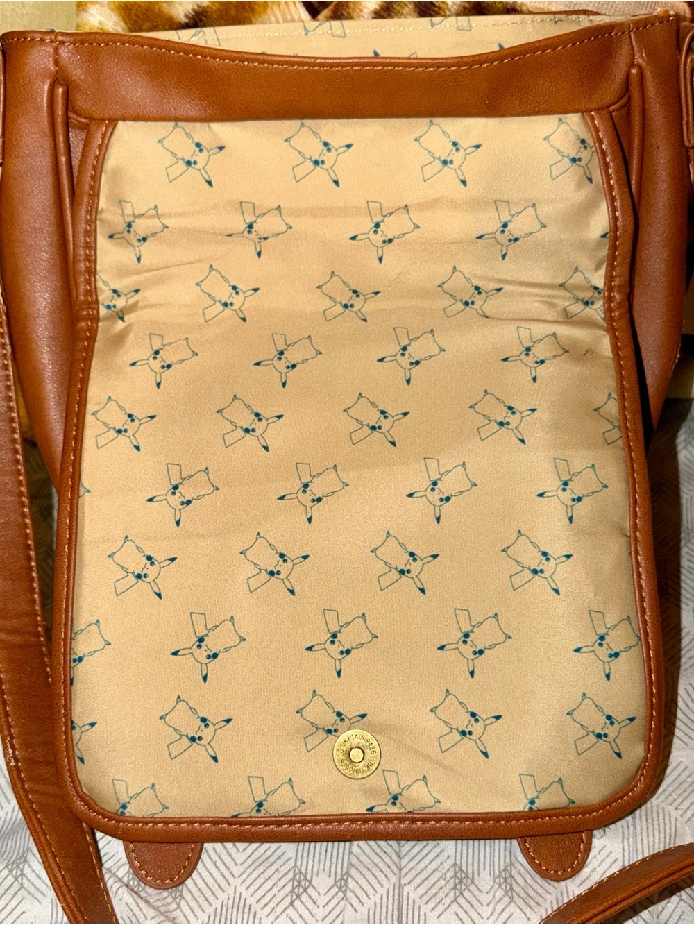 Loungefly x Pokemon Plaid Pikachu Crossbody Bag - Gem